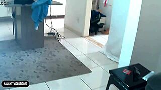 Blonde Slut Flaunts Her Big Tits And Ass. She Gets Pounded By A Horny Black Guy With A Monster Cock!