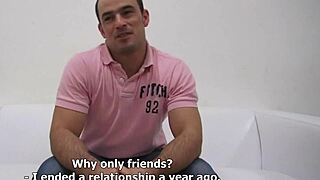 Want to see David 3474 sucking cock in Czech gay casting POV?