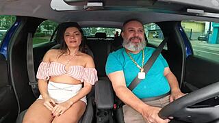 Lolla Lollynha hops in the ride and drives Ted crazy wanting to bang her.