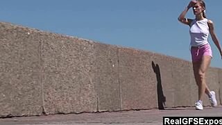 i met a bbc while jogging, now my russian blonde ass hurts!