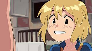 Hentai Fallout dengan awek perang hisap dalam dan tunggang batang besar