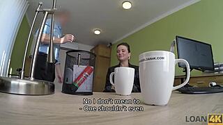 hey, this hot stunner needs cash at work. she’s down for office doggystyle hookup!