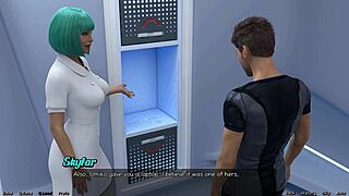 Stranded in space with hot black women in bed