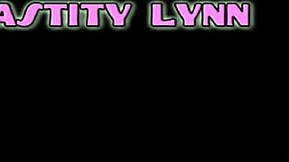 chastity lynn demands a hard cock in her ass and a creampie