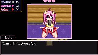 noelle tryin’ her hardest, umm, with no commentary in 3... dang!