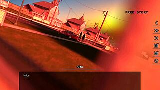 Latisha’s solo play in the hot video game Dreams of Desire