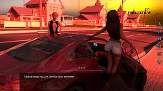 Latisha’s solo play in the hot video game Dreams of Desire