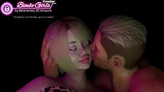 Incredible! Big Boobs Girls Shake It Hard in Sex Dance Project Set 7