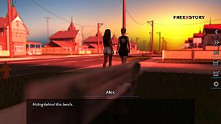 Latisha’s solo play in the hot video game Dreams of Desire