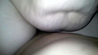 Sloppy Cock Sucking By European BBW Girlfriend In Amateur Video. She Loves It Deep.