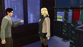 Coffee Break Turns Wild as Guy Nails Girl in Bathroom