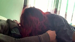 latina teen devours big cock unaware of recording