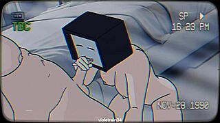 Tv woman and cameraman get wild in skibidi toilet hentai sex animation