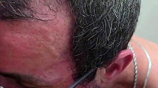 Latino gay orgy with blowjob action