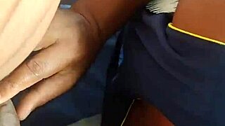 Latina with big natural tits enjoys anal banging and blowjobs in lingerie.