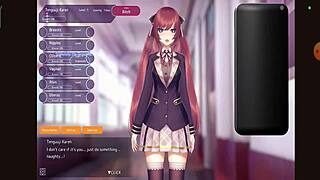 Training the bitch in this hentai game is wild, wanna play?