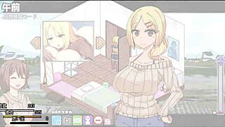 Exploring Amaenbo Winter 1 in Anime Hentai Game