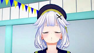 Hey, wanna dive into this wild pool hentai game?