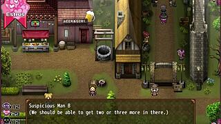 Bruxinha Turns Nympho, Frees Herself For City's Cocks In Hentai Game