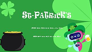 St-Patricks Jerkmates TRIBUTE to REDHEADS VOL 1 with BLOWJOB and CUM.