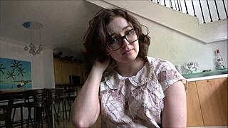 Taboo teen Leana Lovings gets a family therapy session