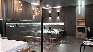 Man, I was just in the bathtub and things got wild with savage sex. This morena couldn’t handle my big black cock!