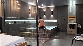 Man, I was just in the bathtub and things got wild with savage sex. This morena couldn’t handle my big black cock!