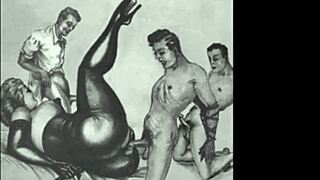 Vintage Erotic Drawings Showcase the Sensual Alphabet