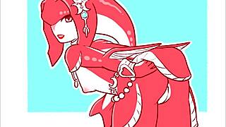 mipha in wild zelda hentai compilation rule 34 action