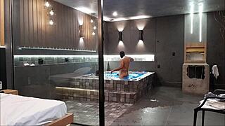 Man, I was just in the bathtub and things got wild with savage sex. This morena couldn’t handle my big black cock!