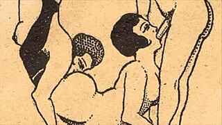 Vintage Erotic Drawings Showcase the Sensual Alphabet