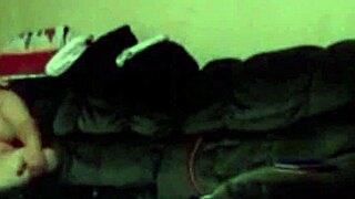 Wife Deepthroats Husband's Dick for Creampie