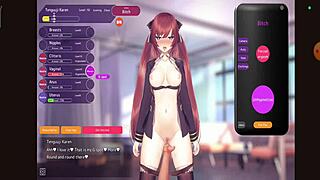 Training the bitch in this hentai game is wild, wanna play?