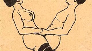 Vintage Erotic Drawings Showcase the Sensual Alphabet