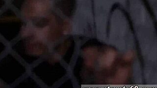 anya olsen shakes in rough outdoor public hook-up on webcam!