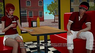 Bully turned lover in anime game
