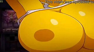 man, i can't stop staring at chica's huge boobs