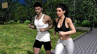 big ass intertwined in erotic scene