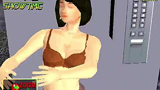 Dancing Eyes unfolds in a daring 3D puzzle. Namco's game teases with clothed anime charm.