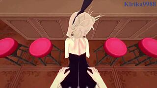 Himiko Toga and Izuku Midoriya’s Intense Sex in My Hero Academia Hentai!