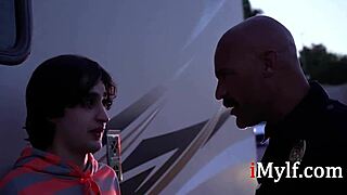 The Ladies Dominate Cop with Rough Hardcore Action on Family Trip