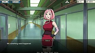 Sakura the sexy doctor in action, 3D anime