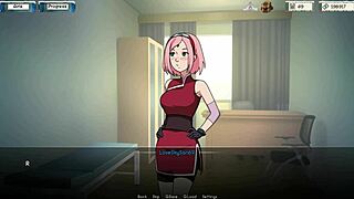 Sakura the sexy doctor in action, 3D anime