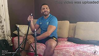 Baby Sophy Bent Over In Heels For Doggystyle Fuck. Big Ass And Natural Tits On Display.