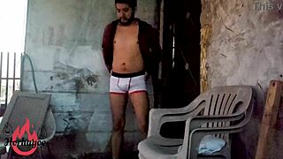 Outdoor fun with guys!