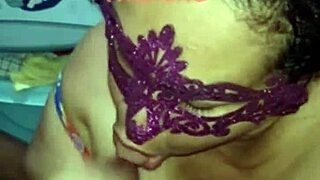 Puta teases while stroking and milking hard cock in pov