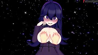 Hex Maniac Trainer Class Having Fantasy Sex in Pokemon