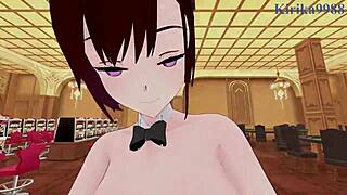 Shizuka Mikazuki And Beatrix Amerhauser Bunny Girl Intense Creampie Sex