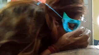 Hot Tania Sucks Big Asian Cock