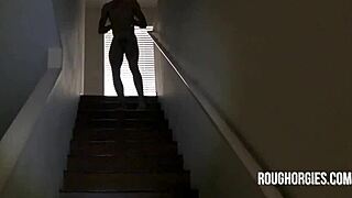 Fridge Raiders roommates gone wild in gay group bareback orgy 😈